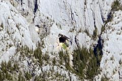 19 Hole In The Wall On Slopes Of Mount Corey In Afternoon From Trans Canada Highway Between Banff And Lake Louise in Summer